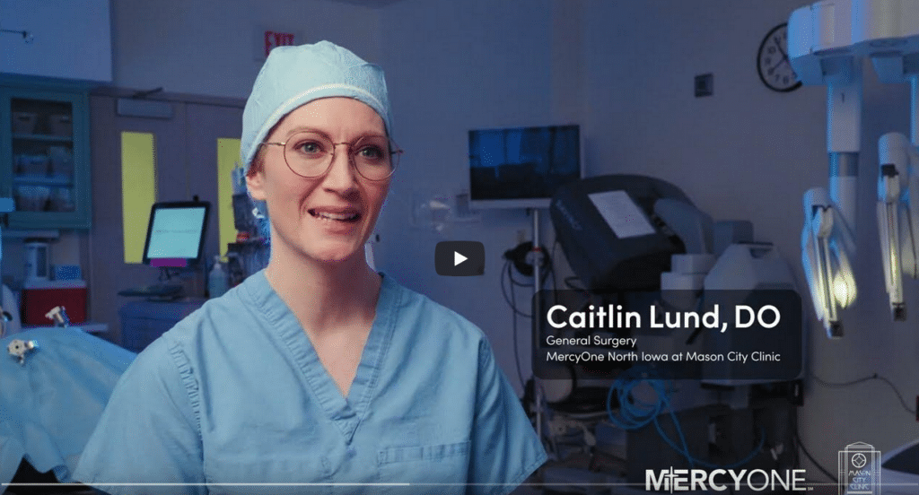 Dr. Caitlin Lund General Surgery Video